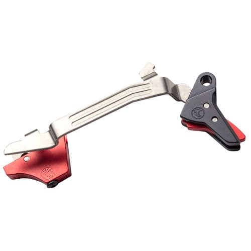 Timney Triggers ALPHAGLOCK3-4 Alpha Competition Black Straight Trigger 3 lbs for Most Glock Gen3-4 9mm Luger, 40 S&W Timney Triggers ALPHAGLOCK3-4 Alpha Competition Black Straight Trigger 3 lbs for Most Glock Gen3-4 9mm Luger, 40 S&W