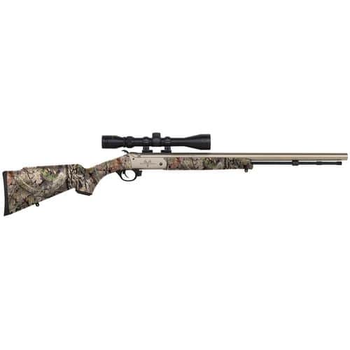 Traditions R572110847C Buckstalker XT 50 Cal 209 Primer 24" Stainless Cerakote G-2 Vista Camo Synthetic Stock 3-9x40 Scope & Soft Rifle Case Traditions R572110847C Buckstalker XT 50 Cal 209 Primer 24" Stainless Cerakote G-2 Vista Camo Synthetic Stock 3-9x40 Scope & Soft Rifle Case