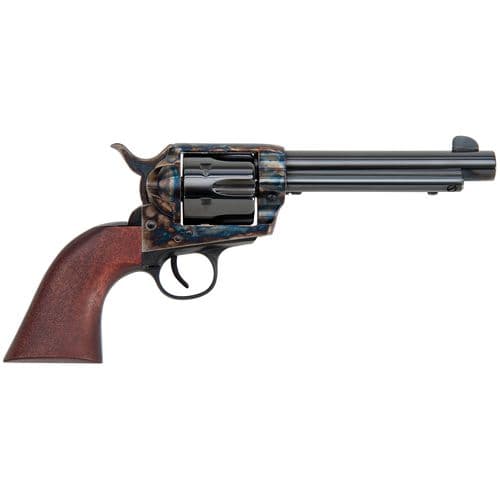 Traditions SAT73003 1873 Frontier 45 Colt (LC) 6rd 5.50" Blued Barrel & Cylinder Color Case Hardened Steel Frame Walnut Grip Traditions SAT73003 1873 Frontier 45 Colt (LC) 6rd 5.50" Blued Barrel & Cylinder Color Case Hardened Steel Frame Walnut Grip