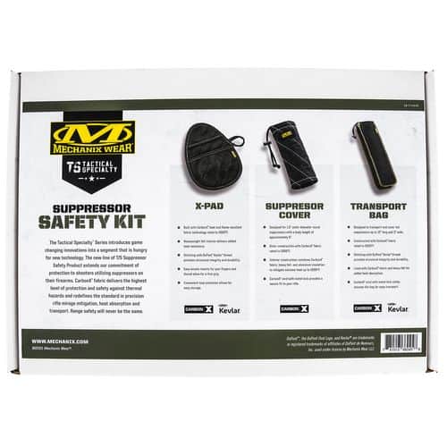 Mechanix Wear SUP-KIT-05 Suppressor Cover Kit Rated for 2000 Degrees Black Mechanix Wear SUP-KIT-05 Suppressor Cover Kit Rated for 2000 Degrees Black