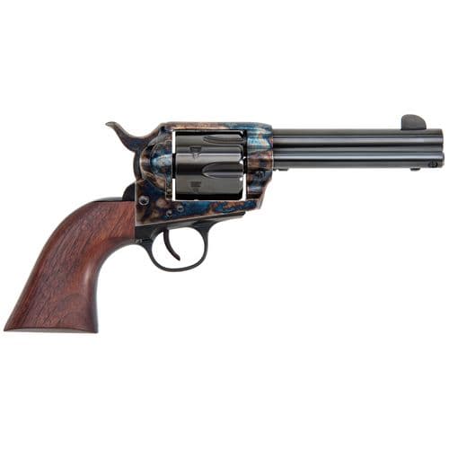 Traditions SAT73006 1873 Frontier 357 Mag 6rd 4.75" Blued Barrel & Cylinder Color Case Hardened Steel Frame Walnut Grip Traditions SAT73006 1873 Frontier 357 Mag 6rd 4.75" Blued Barrel & Cylinder Color Case Hardened Steel Frame Walnut Grip