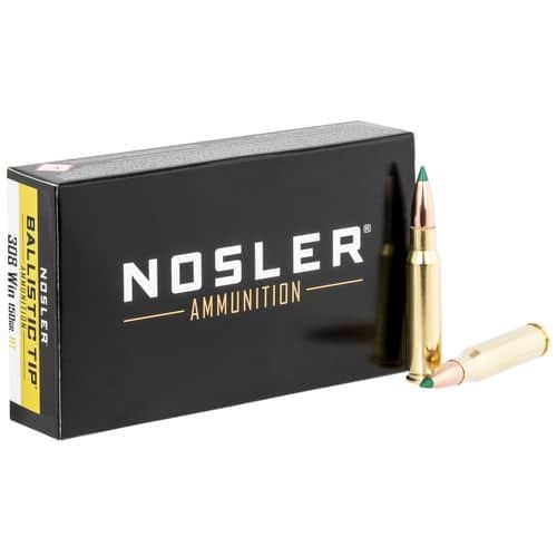 Nosler 61028 Ballistic Tip 308 Win 150 gr Spitzer Ballistic Tip Varmint 20 Per Box Nosler 61028 Ballistic Tip 308 Win 150 gr Spitzer Ballistic Tip Varmint 20 Per Box
