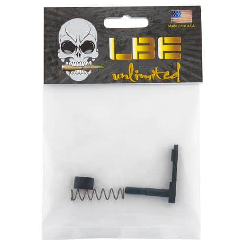 LBE Unlimited ARMCASY AR Parts Mil Spec Mag Catch Assembly AR-15 Black Steel LBE Unlimited ARMCASY AR Parts Mil Spec Mag Catch Assembly AR-15 Black Steel