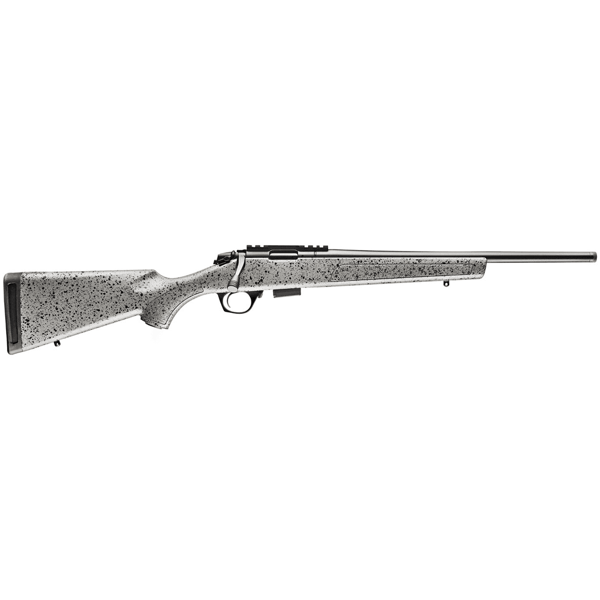 Bergara Rifles BMR001 BMR 22 LR 5+1 18" Steel Matte Blued Black Speck Tactical Gray Synthetic Stock Right Hand (Full Size) Bergara Rifles BMR001 BMR 22 LR 5+1 18" Steel Matte Blued Black Speck Tactical Gray Synthetic Stock Right Hand (Full Size)