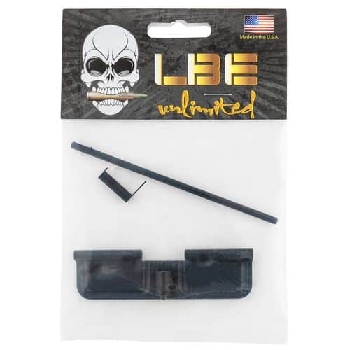 LBE Unlimited AREPC AR Parts Ejection Port Cover Assembly AR-15 Black Steel LBE Unlimited AREPC AR Parts Ejection Port Cover Assembly AR-15 Black Steel