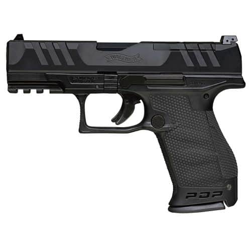 Walther Arms 2851229 PDP Compact Optic Ready 9mm Luger 4" 15+1 Black Black Steel Slide Performance Duty Textured Black Polymer Grip Walther Arms 2851229 PDP Compact Optic Ready 9mm Luger 4" 15+1 Black Black Steel Slide Performance Duty Textured Black Polymer Grip