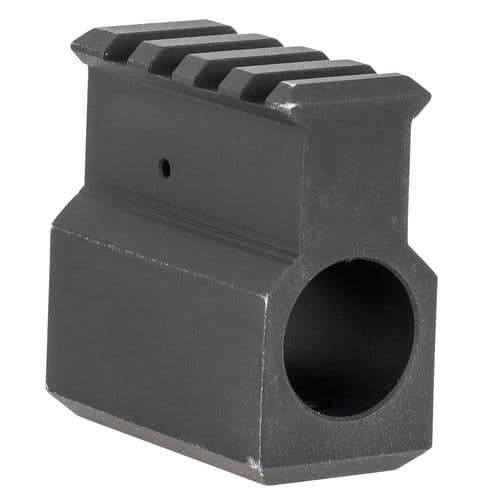 LBE Unlimited ARRGB-UH Railed Gas Block Upper Receiver Height AR-Platform Black Steel LBE Unlimited ARRGB-UH Railed Gas Block Upper Receiver Height AR-Platform Black Steel