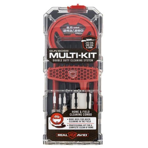 Real Avid AVGBMK243 Gun Boss Multi-Kit 6.5 Cal 243 Cal 260 Cal Rifle Real Avid AVGBMK243 Gun Boss Multi-Kit 6.5 Cal 243 Cal 260 Cal Rifle