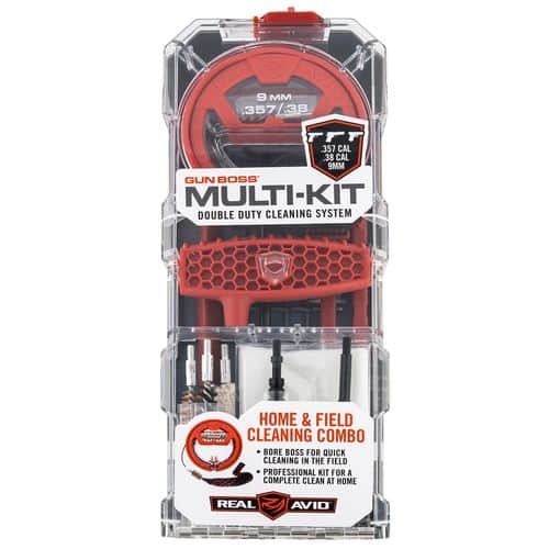 Real Avid AVGBMK9MM Gun Boss Multi-Kit 9mm Luger 357 Mag 38 Cal Pistol Real Avid AVGBMK9MM Gun Boss Multi-Kit 9mm Luger 357 Mag 38 Cal Pistol