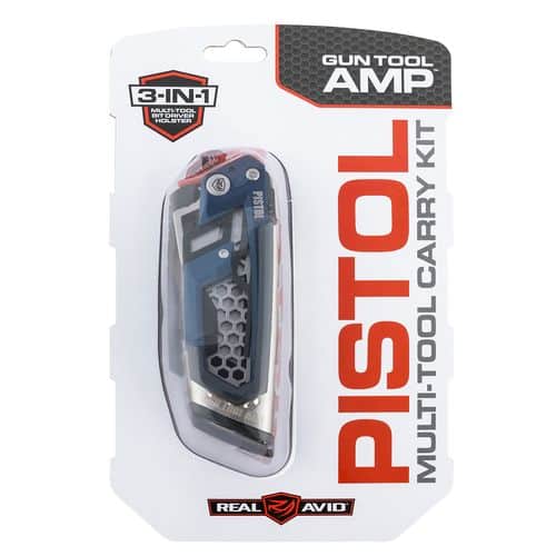 Real Avid AVGTAMP-P Gun Tool Amp-Pistol Black/Silver Stainless Steel Folding Multi-Tool for Pistol Real Avid AVGTAMP-P Gun Tool Amp-Pistol Black/Silver Stainless Steel Folding Multi-Tool for Pistol