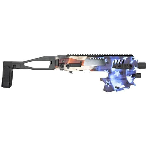 Command Arms MCKGEN2USA MCK 2.0 American Flag Synthetic Black for Glock 17,19,19x,22,23,25,31,32,45 Gen2 Command Arms MCKGEN2USA MCK 2.0 American Flag Synthetic Black for Glock 17,19,19x,22,23,25,31,32,45 Gen2