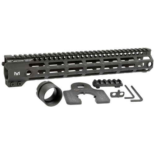 Midwest Industries MIG4M12625 Tactical G4M Handguard AR-15 Black Hardcoat Anodized Black 12.6" 6061-T6 Aluminum M-LOK Midwest Industries MIG4M12625 Tactical G4M Handguard AR-15 Black Hardcoat Anodized Black 12.6" 6061-T6 Aluminum M-LOK