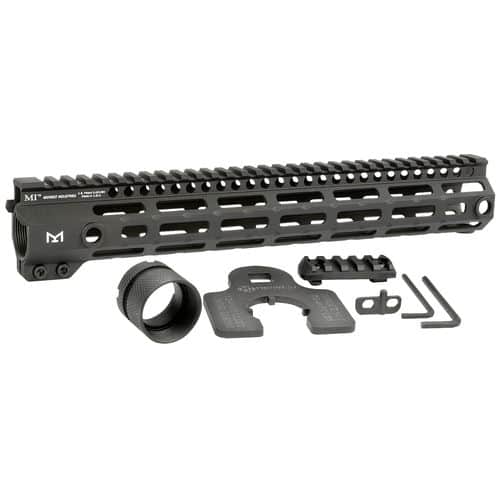Midwest Industries MIG4M12625 Tactical G4M Handguard AR-15 Black Hardcoat Anodized Black 12.6" 6061-T6 Aluminum M-LOK Midwest Industries MIG4M12625 Tactical G4M Handguard AR-15 Black Hardcoat Anodized Black 12.6" 6061-T6 Aluminum M-LOK