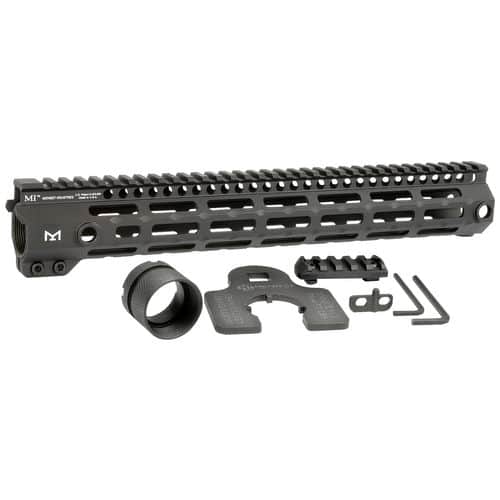 Midwest Industries MIG4M13375 Tactical G4M Handguard AR-15 Black Hardcoat Anodized Black 13.3" 6061-T6 Aluminum M-LOK Midwest Industries MIG4M13375 Tactical G4M Handguard AR-15 Black Hardcoat Anodized Black 13.3" 6061-T6 Aluminum M-LOK