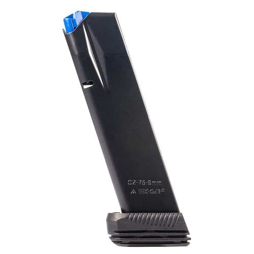 Mec-Gar OEM Blued with Anti-Friction Coating Extended 20rd for 40 S&W CZ 75B, Shadow 2, 75 SP-01, Shadow, 85B Mec-Gar OEM Blued with Anti-Friction Coating Extended 20rd for 40 S&W CZ 75B, Shadow 2, 75 SP-01, Shadow, 85B