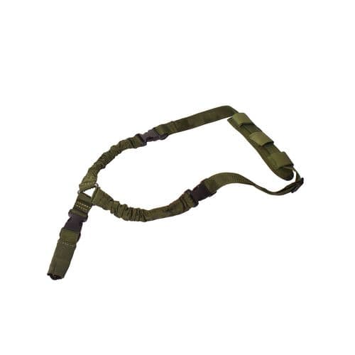 Rukx Gear ATICT1PSG Tactical Bungee Sling Single Point Sling Green Rukx Gear ATICT1PSG Tactical Bungee Sling Single Point Sling Green