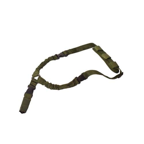 Rukx Gear ATICT1PSG Tactical Bungee Sling Single Point Sling Green Rukx Gear ATICT1PSG Tactical Bungee Sling Single Point Sling Green