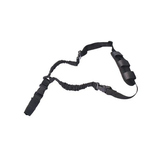 Rukx Gear ATICT1PSB Tactical Bungee Sling Single Point Sling Black Rukx Gear ATICT1PSB Tactical Bungee Sling Single Point Sling Black