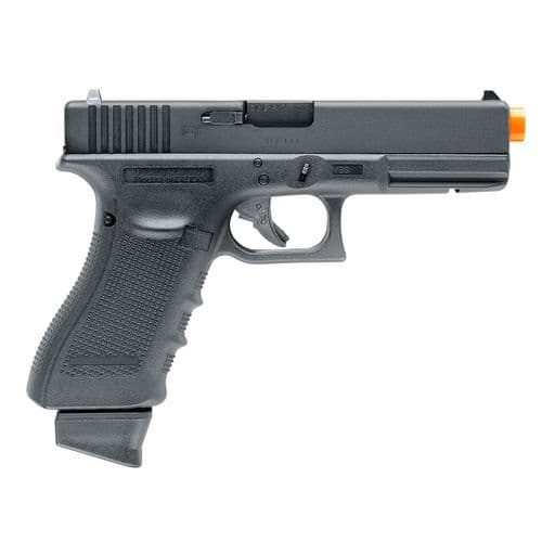 Umarex Glock Air Guns 2276318 G17 Airsoft Pistol CO2 6mm 23rd Black Frame Black Polymer Grip Umarex Glock Air Guns 2276318 G17 Airsoft Pistol CO2 6mm 23rd Black Frame Black Polymer Grip
