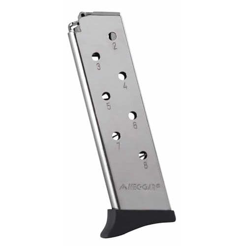 Mec-Gar MGBT3808N OEM Nickel Detachable with Finger Rest 8rd for 380 ACP Bersa Thunder Mec-Gar MGBT3808N OEM Nickel Detachable with Finger Rest 8rd for 380 ACP Bersa Thunder