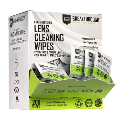 Breakthrough Clean BT-LW-200 Lens Wipes 6" X 4" X 7" 200 Per Pkg Breakthrough Clean BT-LW-200 Lens Wipes 6" X 4" X 7" 200 Per Pkg