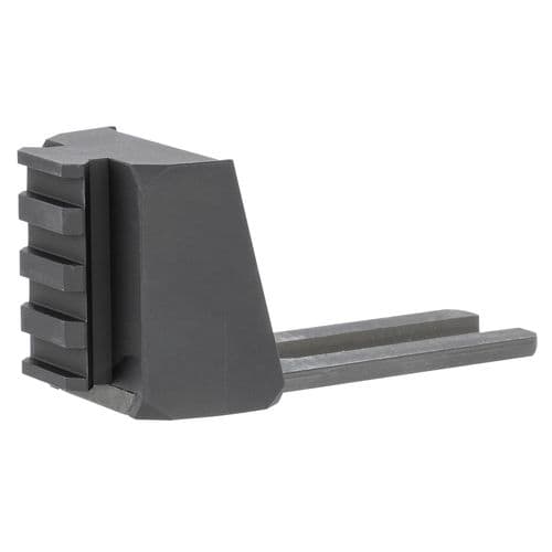 SB Tactical 22F-01-SB Brace Adapter for AK 47/74 Pistols Black 7075 Aluminum with Steel Forks SB Tactical 22F-01-SB Brace Adapter for AK 47/74 Pistols Black 7075 Aluminum with Steel Forks