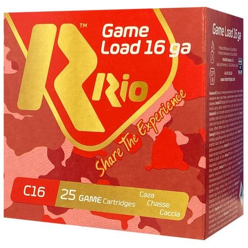 Rio Ammunition RC1675 Game Load 16 Gauge 2.75" 1 oz 7.5 Shot 25 Bx/ 10 Cs Rio Ammunition RC1675 Game Load 16 Gauge 2.75" 1 oz 7.5 Shot 25 Bx/ 10 Cs