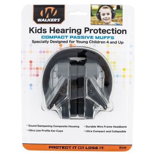 Walkers GWP-CRPAS-GY Razor Compact 24 dB Over the Head Gray Walkers GWP-CRPAS-GY Razor Compact 24 dB Over the Head Gray