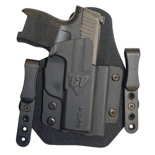Comp-Tac C916SS188RBSN Sport-TAC IWB Black Kydex/Nylon Belt Clip Fits Sig P320/Sig RX Right Hand Comp-Tac C916SS188RBSN Sport-TAC IWB Black Kydex/Nylon Belt Clip Fits Sig P320/Sig RX Right Hand