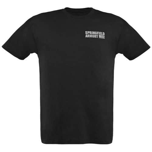 Springfield Armory GEP1670S Defend Your Legacy Distressed Men's T-Shirt Black Small Short Sleeve Springfield Armory GEP1670S Defend Your Legacy Distressed Men's T-Shirt Black Small Short Sleeve