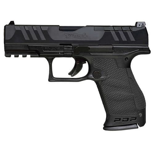 Walther Arms 2854686 PDP Compact Optic Ready 9mm Luger 4" 10+1 Black Black Steel Slide Performance Duty Textured Black Polymer Grip Walther Arms 2854686 PDP Compact Optic Ready 9mm Luger 4" 10+1 Black Black Steel Slide Performance Duty Textured Black Polymer Grip