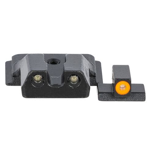 Meprolight USA 417703131 Mepro Hyper-Bright Self-Illuminated Sights Fixed Tritium Orange Front, Green Rear Black Frame for S&W M&P Shield Meprolight USA 417703131 Mepro Hyper-Bright Self-Illuminated Sights Fixed Tritium Orange Front, Green Rear Black Frame for S&W M&P Shield