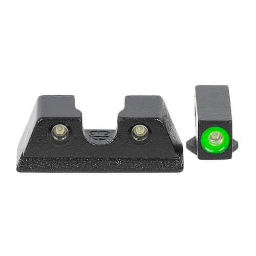 Meprolight USA 402203111 Mepro Hyper-Bright Self-Illuminated Sights Fixed Tritium Green Front & Rear Black Frame for Glock 42,43,43X,48 Meprolight USA 402203111 Mepro Hyper-Bright Self-Illuminated Sights Fixed Tritium Green Front & Rear Black Frame for Glock 42,43,43X,48