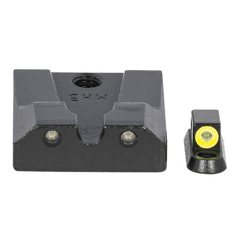 Meprolight USA 477863121 Mepro Hyper-Bright Self-Illuminated Sights Fixed Tritium Yellow Front, Green Rear Black Frame for CZ P-10 Meprolight USA 477863121 Mepro Hyper-Bright Self-Illuminated Sights Fixed Tritium Yellow Front, Green Rear Black Frame for CZ P-10