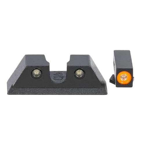 Meprolight USA 466703131 Mepro Hyper-Bright Self-Illuminated Sights Fixed Tritium Orange Front, Green Rear Black Frame for Century Canik TP Series Meprolight USA 466703131 Mepro Hyper-Bright Self-Illuminated Sights Fixed Tritium Orange Front, Green Rear Black Frame for Century Canik TP Series