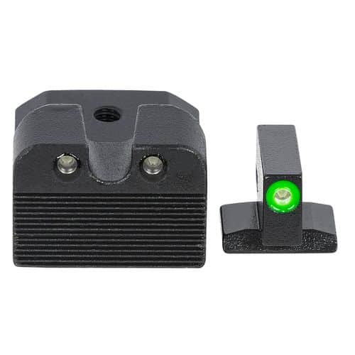 Meprolight USA 412303111 Mepro Hyper-Bright Self-Illuminated Sights Fixed Tritium Green Front & Rear Black Frame for Kimber 1911 with Suppressor Meprolight USA 412303111 Mepro Hyper-Bright Self-Illuminated Sights Fixed Tritium Green Front & Rear Black Frame for Kimber 1911 with Suppressor