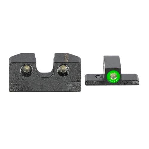 Meprolight USA 408893111 Mepro Hyper-Bright Self-Illuminated Sights Fixed Tritium Green Front & Rear Black Frame for FN Meprolight USA 408893111 Mepro Hyper-Bright Self-Illuminated Sights Fixed Tritium Green Front & Rear Black Frame for FN