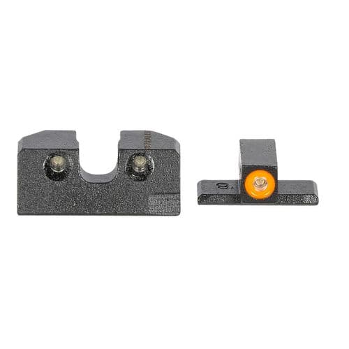 Meprolight USA 408893131 Mepro Hyper-Bright Self-Illuminated Sights Fixed Tritium Orange Front, Green Rear Black Frame for FN Meprolight USA 408893131 Mepro Hyper-Bright Self-Illuminated Sights Fixed Tritium Orange Front, Green Rear Black Frame for FN