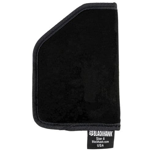 Blackhawk 40TP04BK TecGrip Pocket 04 Black Laminate Pocket Ambidextrous Hand Blackhawk 40TP04BK TecGrip Pocket 04 Black Laminate Pocket Ambidextrous Hand