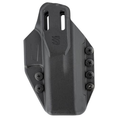 Blackhawk 416076BK Stache IWB Size 76 Black Polymer Belt Clip Compatible w/Glock 48/S&W Shield EZ9 Ambidextrous Blackhawk 416076BK Stache IWB Size 76 Black Polymer Belt Clip Compatible w/Glock 48/S&W Shield EZ9 Ambidextrous