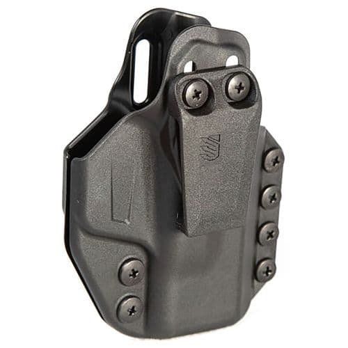 Blackhawk 416002BK Stache IWB Size 02 Black Polymer Belt Clip Compatible w/Glock 19/23/32/48 Ambidextrous Blackhawk 416002BK Stache IWB Size 02 Black Polymer Belt Clip Compatible w/Glock 19/23/32/48 Ambidextrous