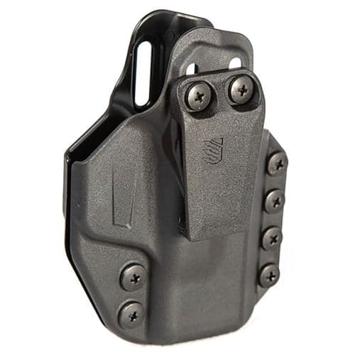 Blackhawk 416063BK Stache IWB Size 63 Black Polymer Belt Clip Fits S&W Shield 9/40 Ambidextrous Blackhawk 416063BK Stache IWB Size 63 Black Polymer Belt Clip Fits S&W Shield 9/40 Ambidextrous