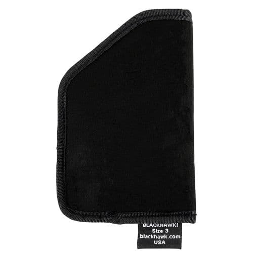 Blackhawk 40TP03BK TecGrip Pocket 03 Black Laminate Pocket Ambidextrous Hand Blackhawk 40TP03BK TecGrip Pocket 03 Black Laminate Pocket Ambidextrous Hand