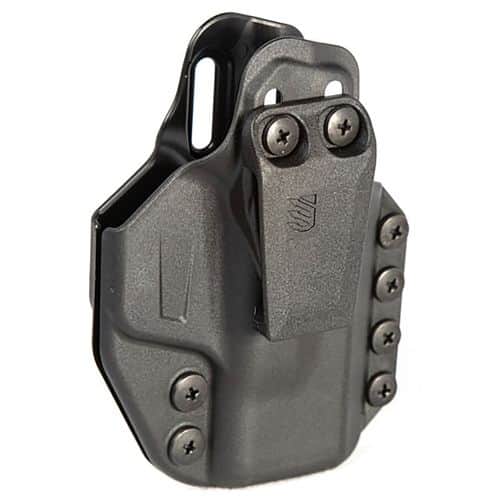 Blackhawk 416000BK Stache IWB Size 00 Black Polymer Belt Clip Compatible w/Glock 17/22/31/47 Ambidextrous Blackhawk 416000BK Stache IWB Size 00 Black Polymer Belt Clip Compatible w/Glock 17/22/31/47 Ambidextrous