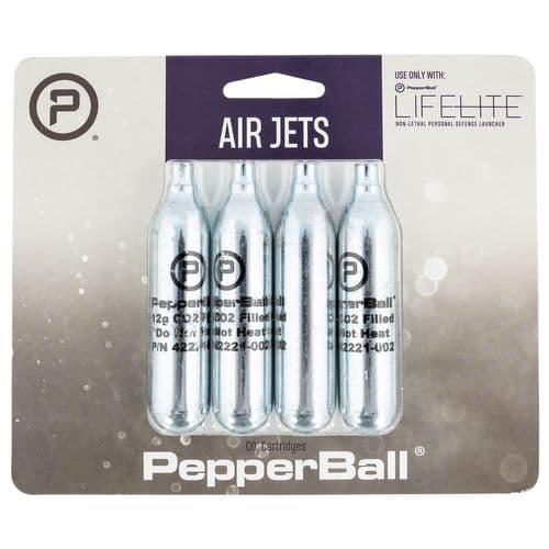Pepperball 385-01-0000 Lifelight CO2 Cylinder 12 gram 4 Per Pkg Pepperball 385-01-0000 Lifelight CO2 Cylinder 12 gram 4 Per Pkg