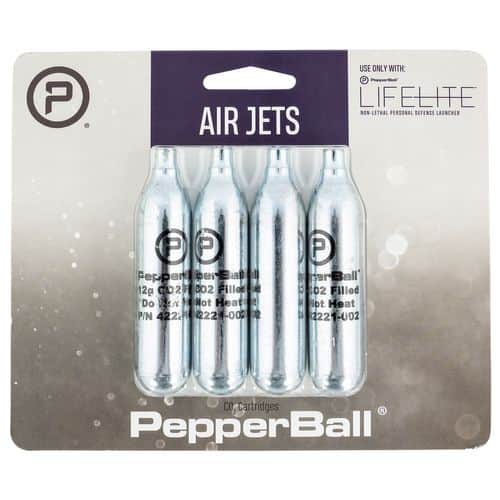 Pepperball 385-01-0000 Lifelight CO2 Cylinder 12 gram 4 Per Pkg Pepperball 385-01-0000 Lifelight CO2 Cylinder 12 gram 4 Per Pkg