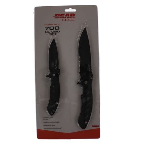 Bear Edge 700 Combo Set 3-1/8" Blade and 4-7/8" Blade Bear Edge 700 Combo Set 3-1/8" Blade and 4-7/8" Blade