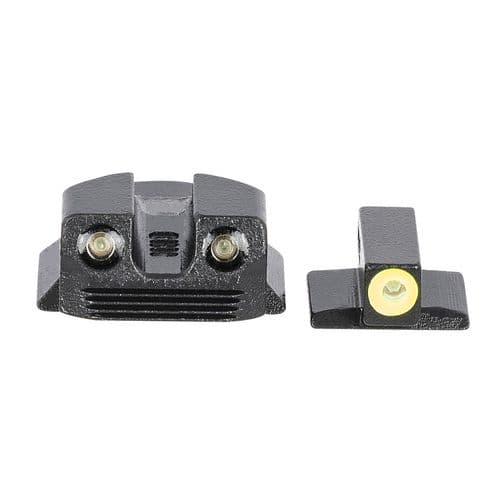 Meprolight USA 412293121 Mepro Hyper-Bright Self-Illuminated Sights Fixed Tritium Yellow Front, Green Rear Black Frame for Kimber Micro 9mm Meprolight USA 412293121 Mepro Hyper-Bright Self-Illuminated Sights Fixed Tritium Yellow Front, Green Rear Black Frame for Kimber Micro 9mm