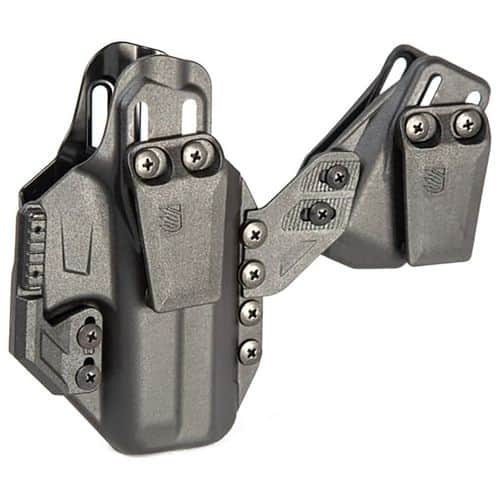 Blackhawk 416125BK Stache Premium Kit IWB Size 25 Black Polymer Belt Clip Fits S&W M&P 9/40 Ambidextrous Blackhawk 416125BK Stache Premium Kit IWB Size 25 Black Polymer Belt Clip Fits S&W M&P 9/40 Ambidextrous