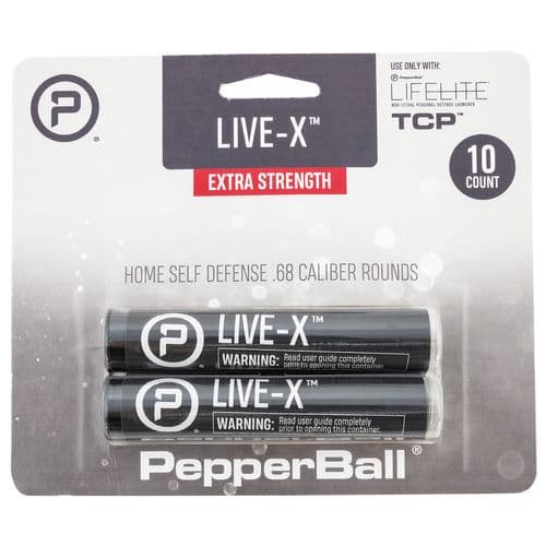 Pepperball 104-81-0354 Live-X Pepperballs Pava .09 oz 10 Per Pkg Pepperball 104-81-0354 Live-X Pepperballs Pava .09 oz 10 Per Pkg